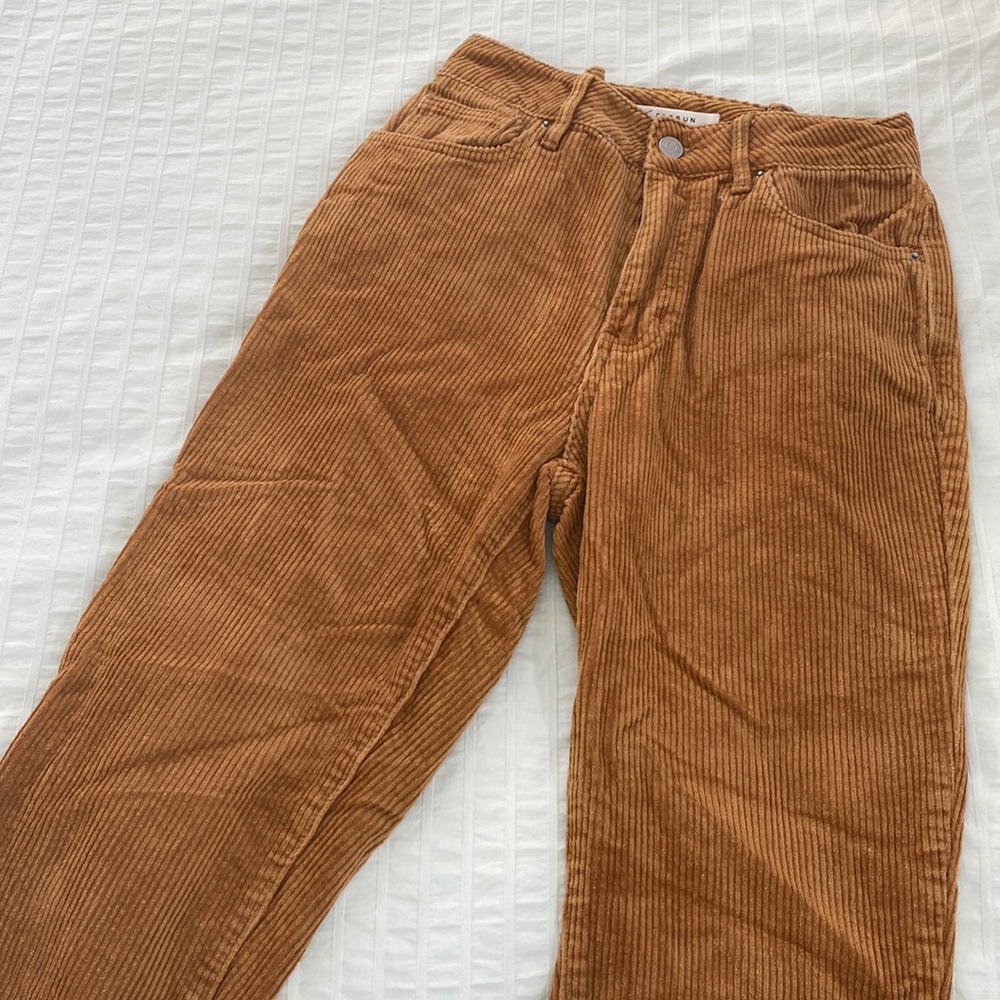Corduroy mom jeans